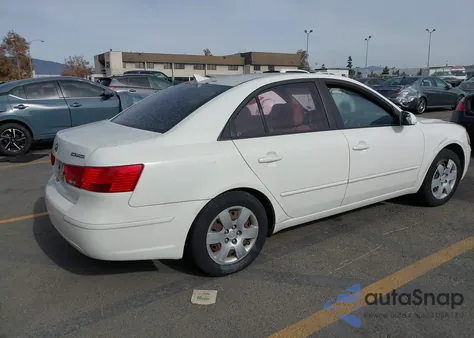 2009 Hyundai Sonata Gls из США, поврежденный, VIN 5NPET46C19H486808